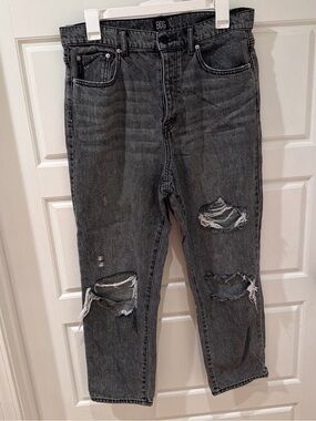 BDG Slim Straight Gray Denim Jeans